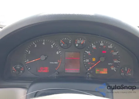 2001 Audi A4 1.8T из США, поврежденный, VIN WAUAC68D31A081817